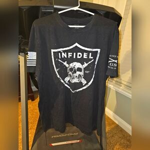 Grunt Style Infidel T-Shirt - Black -  Men's XXL